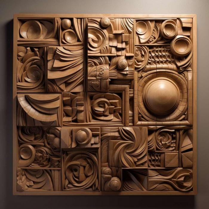 نموذج ثلاثي الأبعاد لآلة CNC 3D Art 